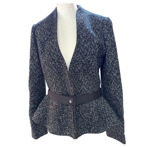 The Limited Scandal Collection peplum jacket Size M NWOT - Picture 2 of 9